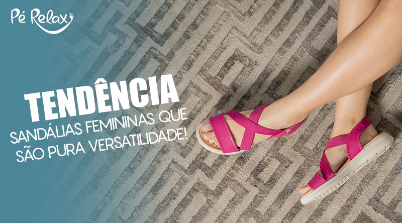 Tendência para os pés: sandálias femininas que são pura versatilidade!